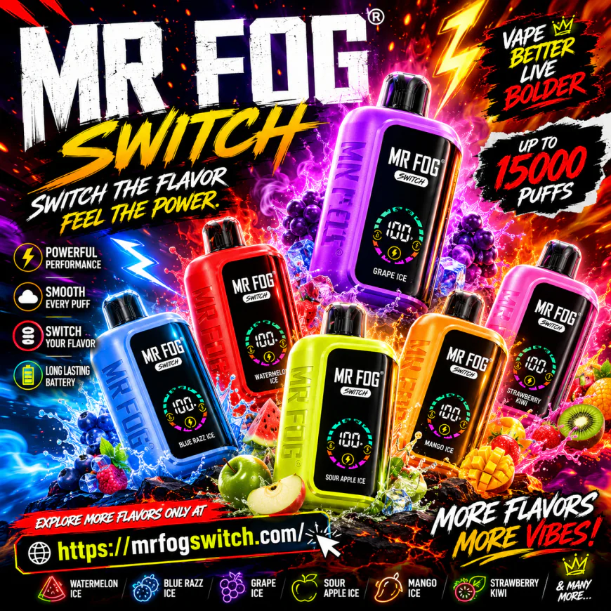 Mr Fog Technology and Innovation in Disposable Vapes Today
