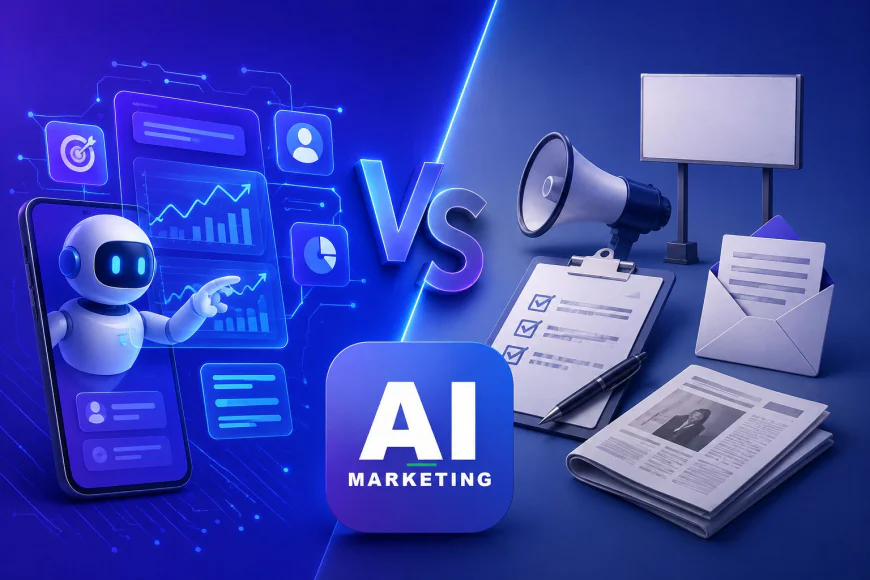 AI vs Traditional Marketing Why Every Smart Marketer Is Switching to an AI Digital Marketing App Right Now