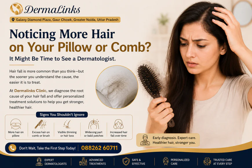 Noticing More Hair on Your Pillow or Comb? It Might Be Time to See a Dermatologist