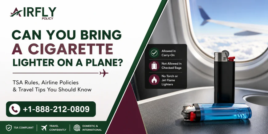 Can You Bring a Cigarette Lighter on a Plane? TSA Guide For Travellers