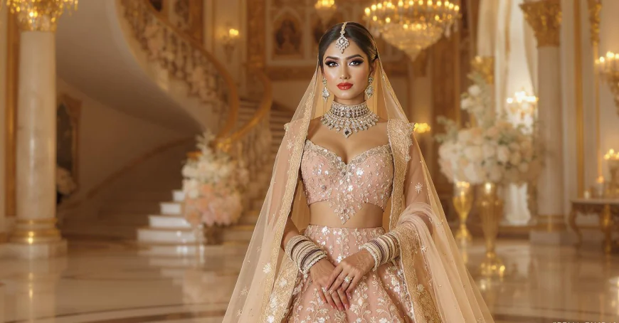 Seema Gujral Bridal Lehenga for Timeless Bridal Elegance