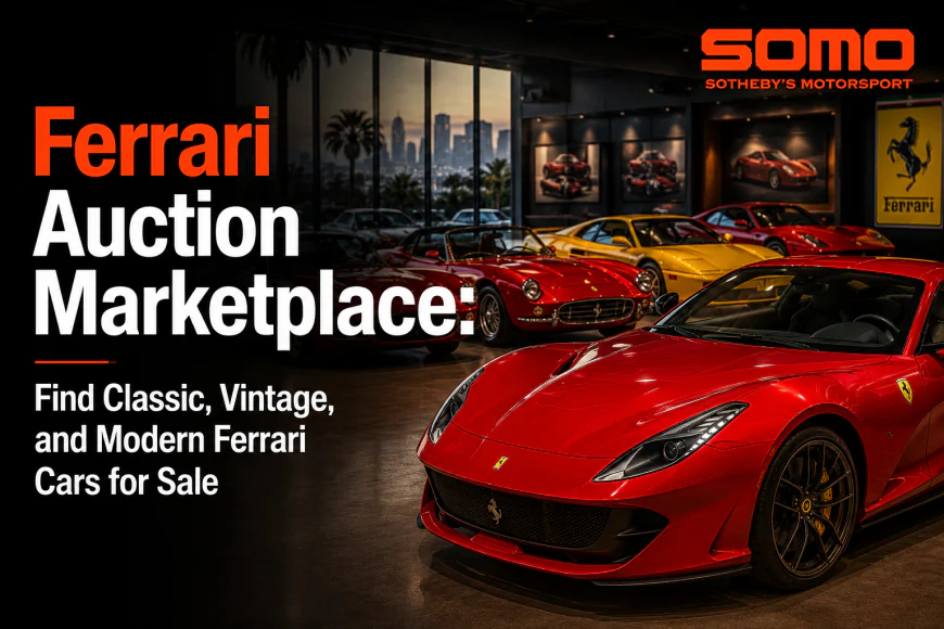 Ferrari Auction Marketplace: Find Classic, Vintage, and Modern Ferrari Cars for Sale