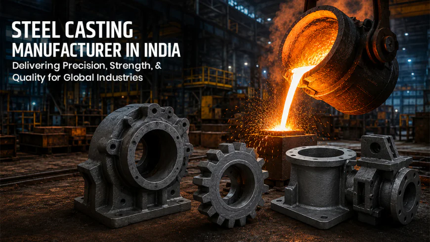 Steel Casting Manufacturer in India: Strength and Quality for Global Industries   