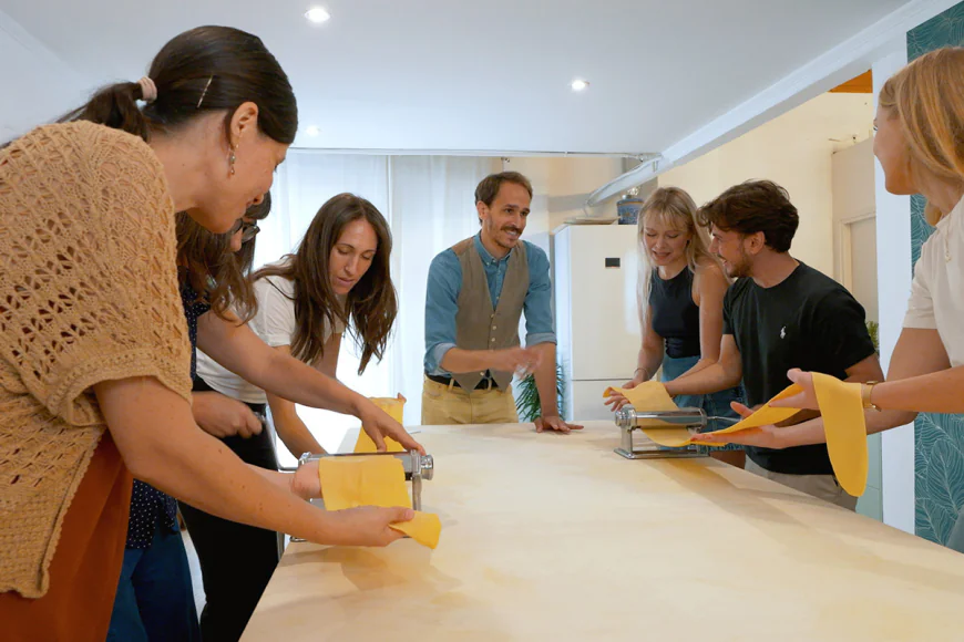 Virtual Pasta Workshop for Engaging Corporate Team Building
