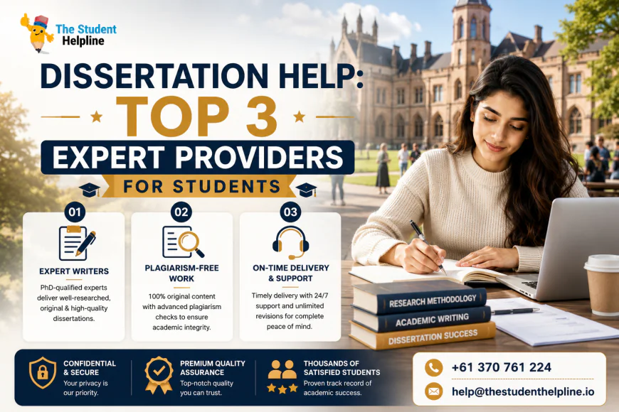 Dissertation Help: Top 3 Expert Providers for Students