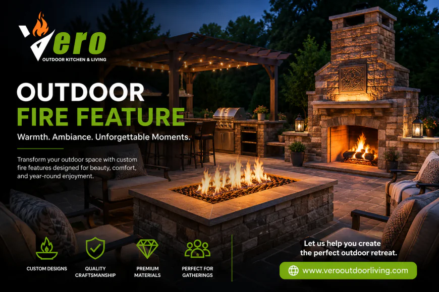 Outdoor Fire Feature Ideas to Transform Your Backyard Into a Cozy Outdoor Retreat