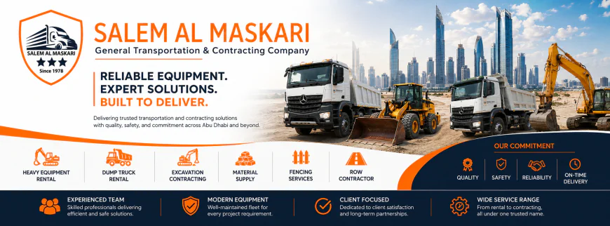 Trusted Material Supply & Earthwork Excavation Contractor in UAE