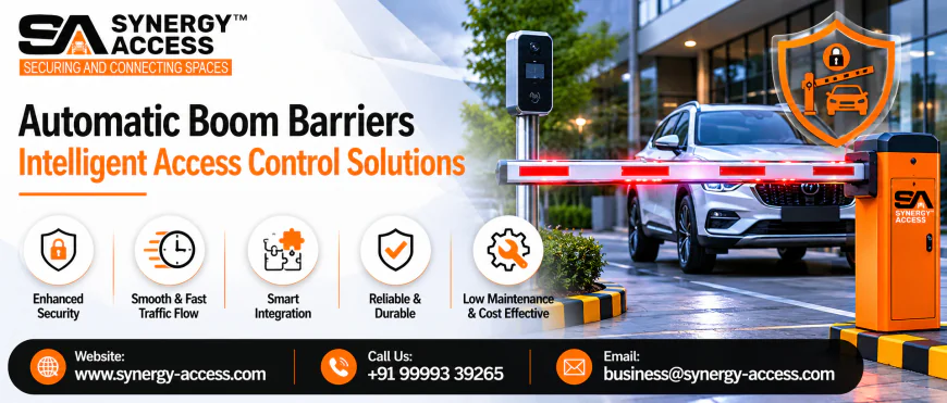 Automatic Boom Barriers: Intelligent Access Control Solutions | Synergy Access