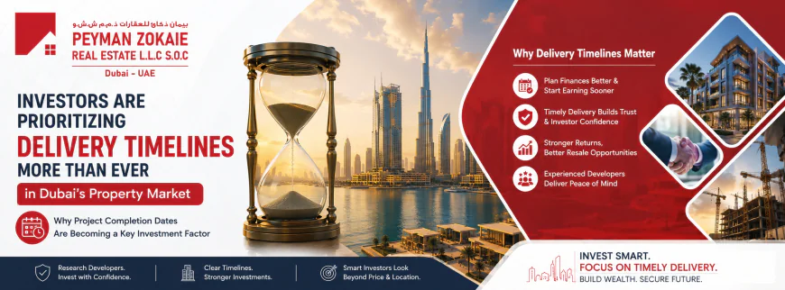 Investors Are Prioritizing Delivery Timelines More Than Ever in Dubai’s Property Market