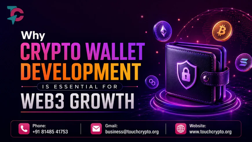 Why Crypto Wallet Development is Essential for Web3 Growth