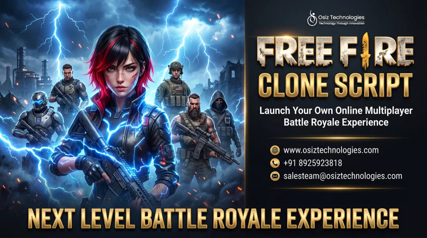 How to Launch a Battle Royale Game with a Free Fire Clone Script  