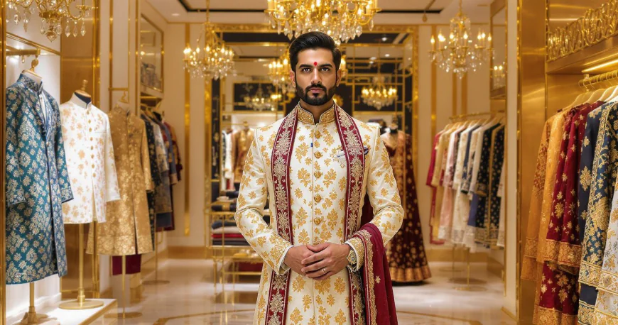 Indian Menswear in Dallas for Premium Wedding Fashion