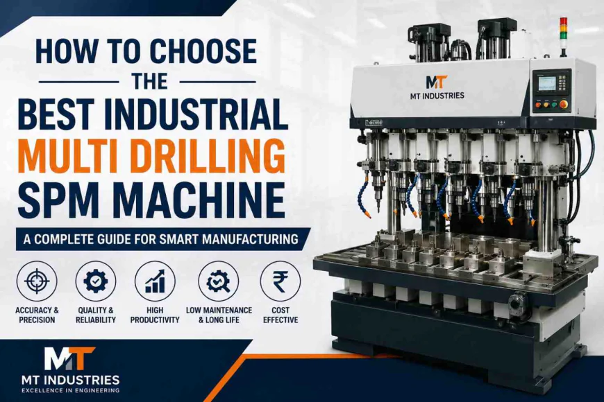 How to Choose the Best Industrial Multi Drilling SPM Machine