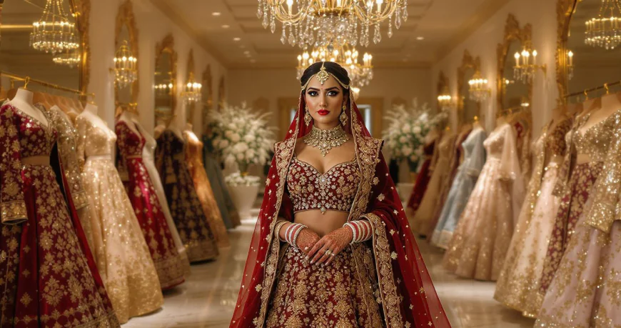 Bridal Lehenga Dallas for Elegant Luxury Wedding Wear