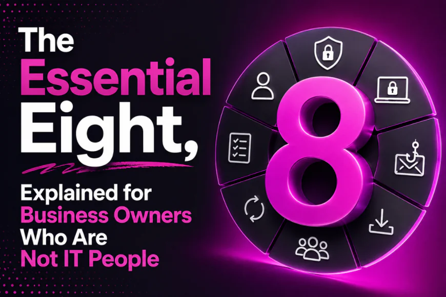 The Essential Eight, Explained for Business Owners Who Are Not IT People