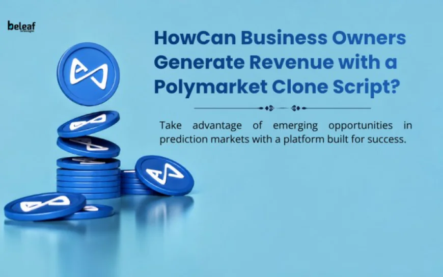 How Can Business Owners Generate Revenue with a Polymarket Clone Script?