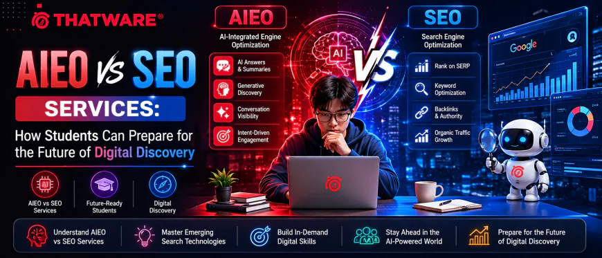 AIEO vs SEO Services: How Students Can Prepare for the Future of Digital Discovery