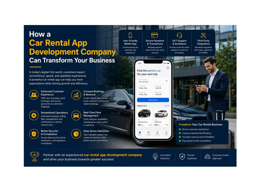 How a Car Rental App Development Company Can Transform Your Business