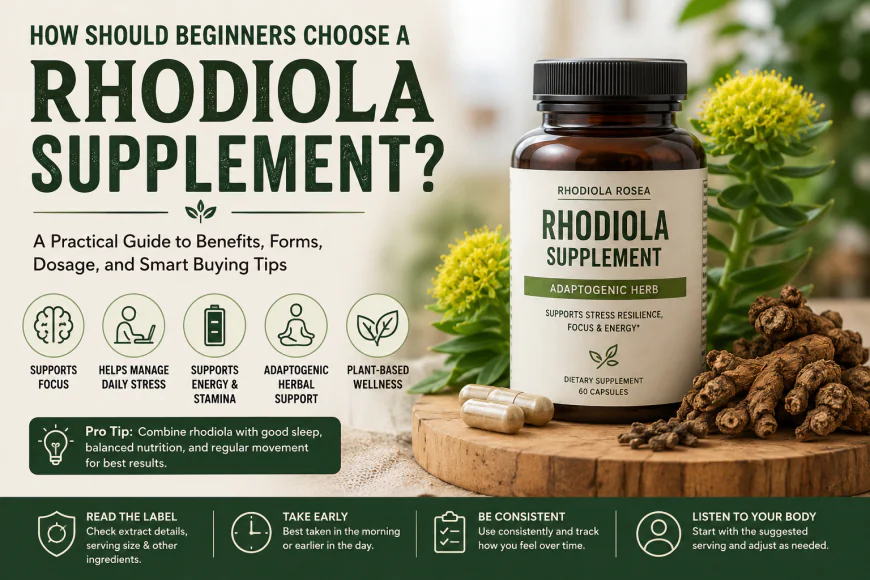 Rhodiola Supplement Guide for Daily Stress Support
