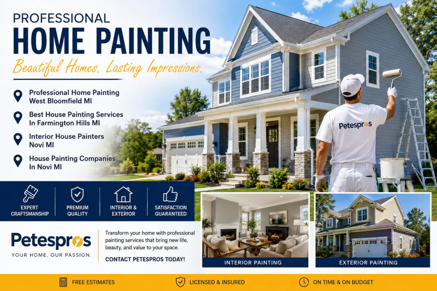 Transform Your Home with Professional Painting Services in Michigan