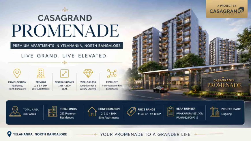 Casagrand Promenade Yelahanka Premium Apartments Bangalore