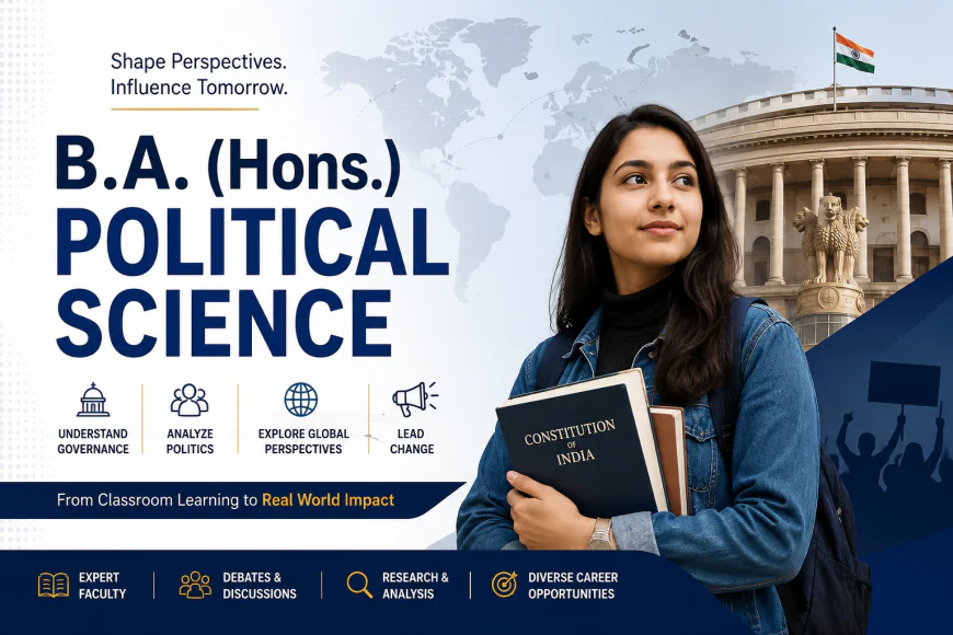 B.A. (Hons.) Political Science: Course Details, Scope, Admissions, and Career Opportunities