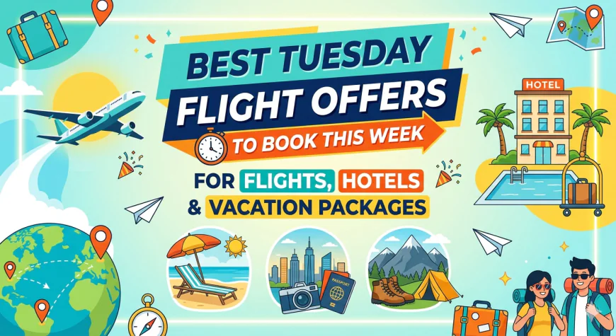 Best Tuesday Flight Offers to Book This Week for Flights, Hotels & Vacation Packages