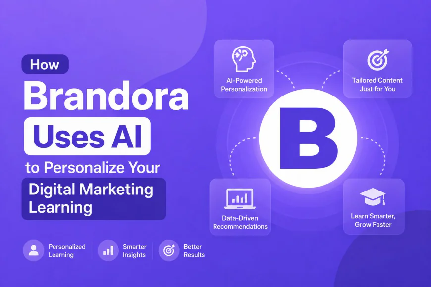 How Brandora Uses AI to Personalize Your Digital Marketing Learning
