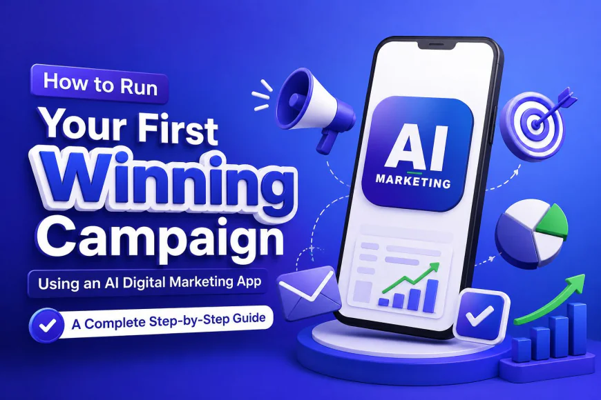 How to Run Your First Winning Campaign Using an AI Digital Marketing App — A Complete Step-by-Step Guide
