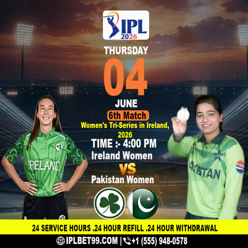 Ireland Women vs Pakistan Women Live: Get Trusted Online Cricket ID, Live Updates & 24/7 Support.