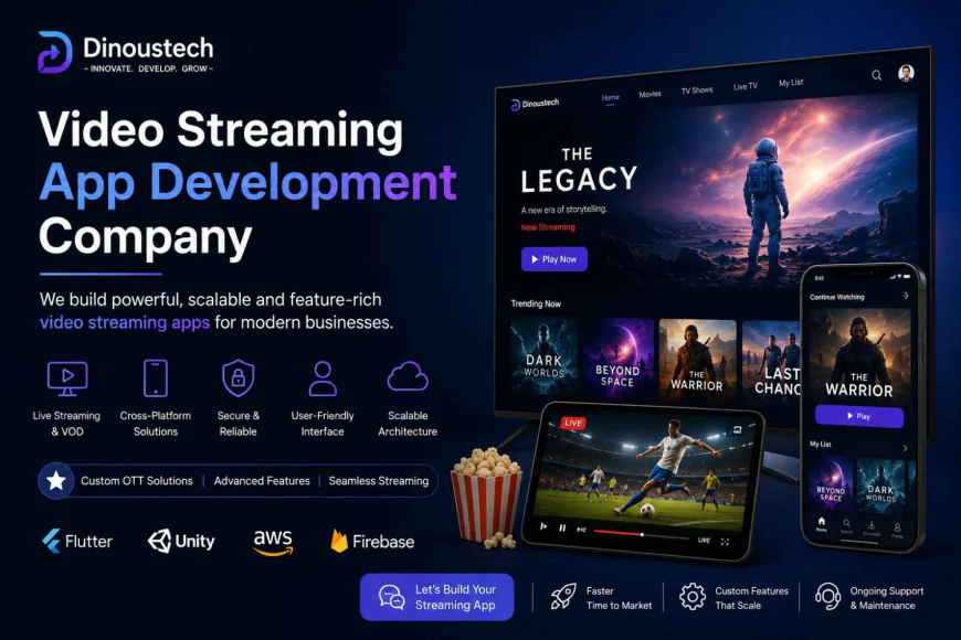 Expert Video Streaming App Development Company for Live Streaming Apps