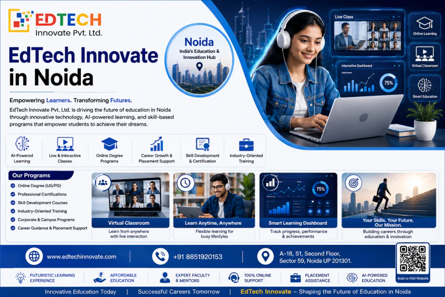 Explore Edtech Noida: Top IT Companies for Education Sector