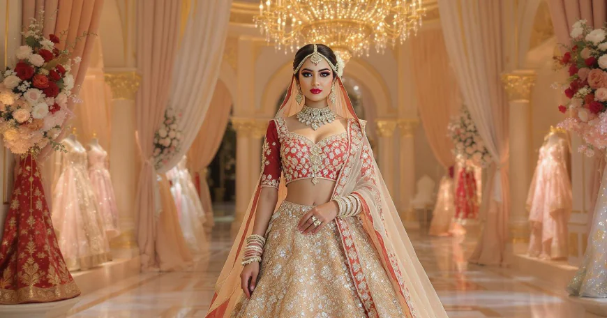 Bridal Lehenga Dallas : Luxury Indian Bridal Couture Trends USA