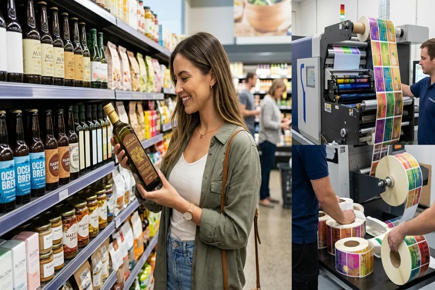 How Label Printing Companies Help Brands Stand Out