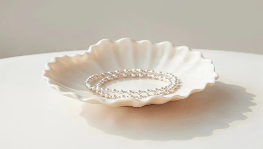 Plain White Pearl Set: The Perfect Expression of Timeless Elegance