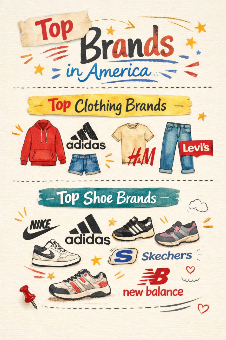 Top Clothing & Shoe Brands in America | BizzCrave Guide