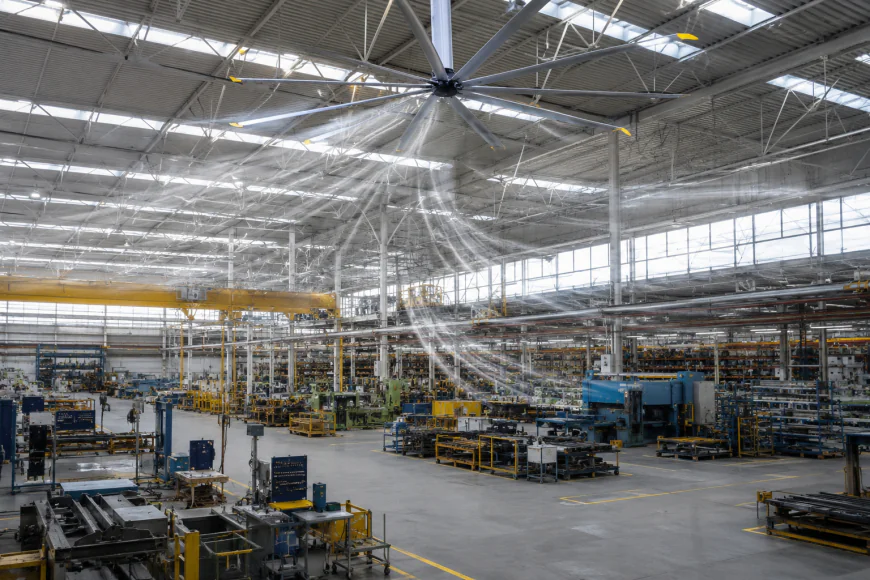How Jumbo Ceiling Fans Improve Airflow and Energy Efficiency
