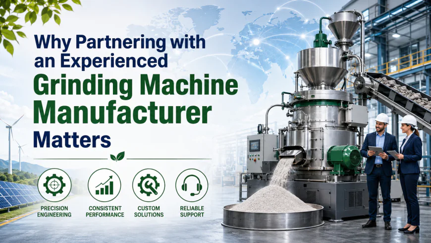 Why Partnering with an Experienced Grinding Machine Manufacturer Matters