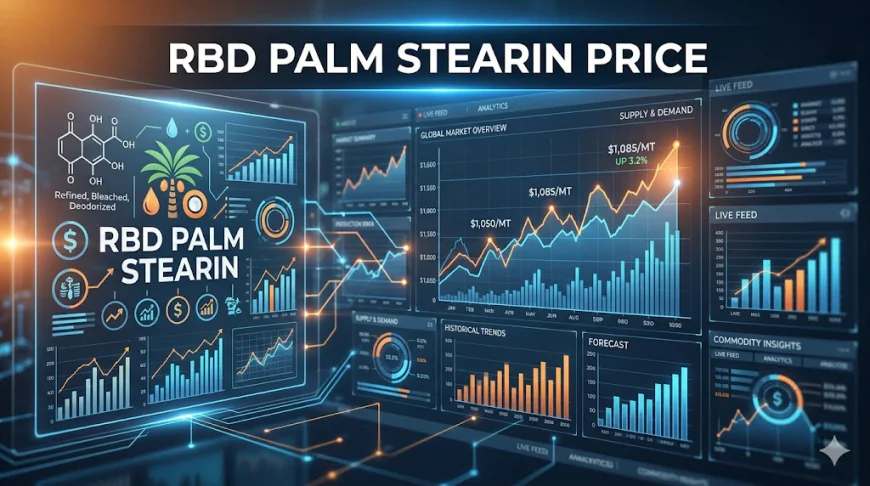 Rbd Palm Stearin Price Chart Trend Analysis with Quarterly Price Index and Forecast Prices