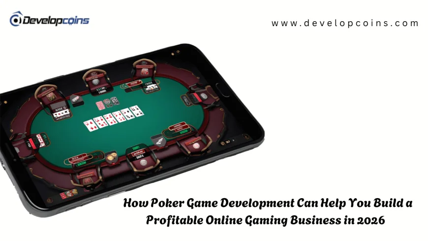 How Poker Game Development Can Help You Build a Profitable Online Gaming Business in 2026