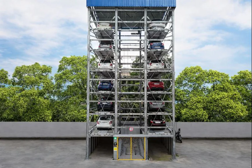 Automated Puzzle Parking Technology for High-Rise Construction Projects
