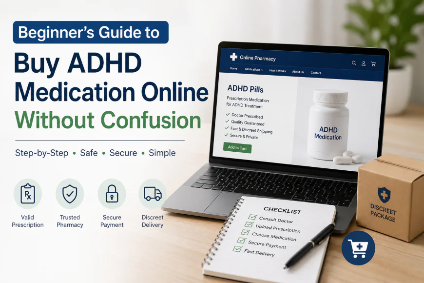 Beginner’s Guide to Buy ADHD Medication Online Without Confusion