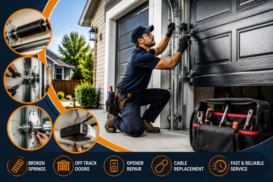 Reliable Garage Door Repair in Princeton, TX for Safe and Smooth Operation