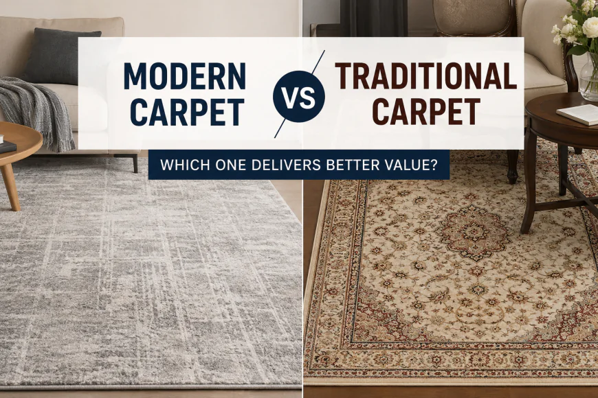 Modern Carpet vs Traditional Carpet: Which One Delivers Better Value?