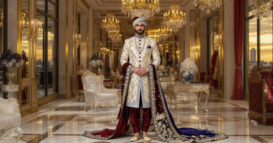 Indian Menswear in Dallas Sherwani Kurta Style Guide Silk