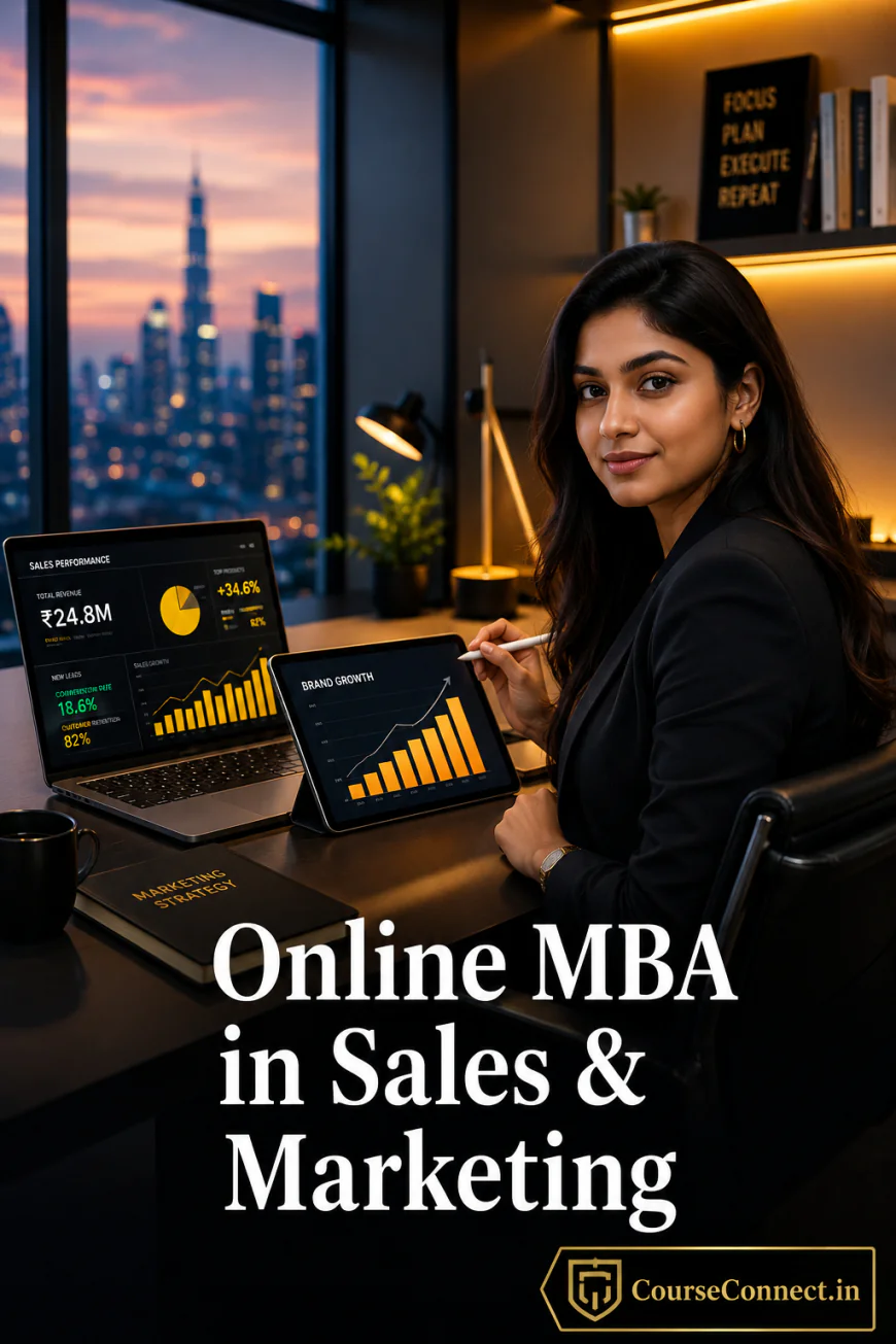 Online MBA in Sales & Marketing Management – Fees, Scope & Top Universities 2026