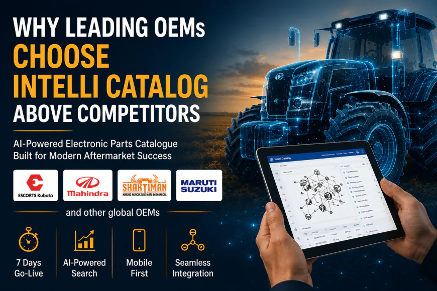 Why OEMs Like Escorts Kubota, Shaktiman Agro, Mahindra, and Other Global OEMs Choose Intelli Catalog Above Competitors