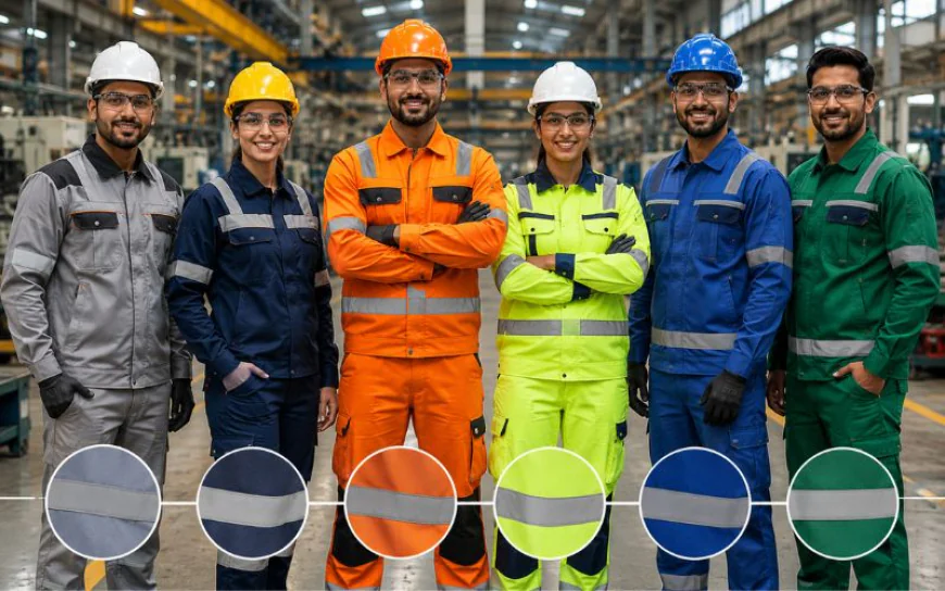 Best Factory Uniform Colors for Safety and Visibility