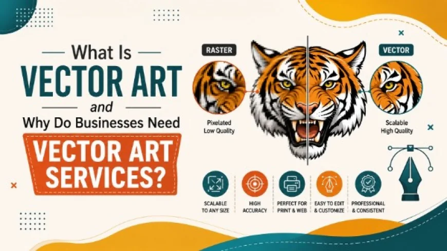 What Is Vector Art and Why Do Businesses Need Vector Art Services?