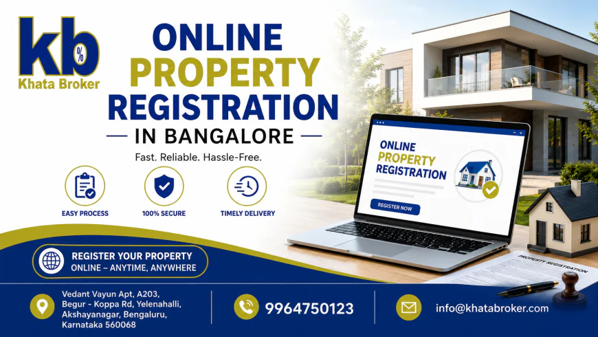 How to Complete Online Property Registration in Bangalore | Khata Broker